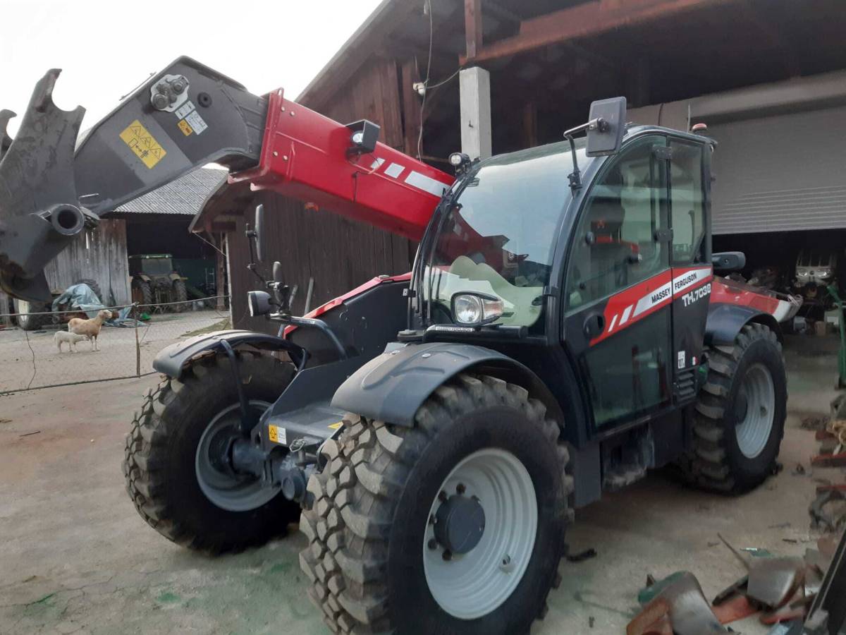 teleskopski utovarivač massey ferguson -bobcat 7m