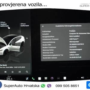 Tesla Model 3 460 KS, ACC+PANO+GR SJED+LED+LANE