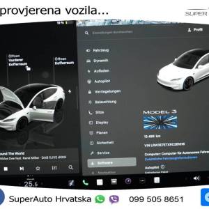 Tesla Model 3 460 KS, ACC+PANO+GR SJED+LED+LANE