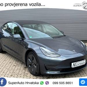 Tesla Model 3 498 KS, ACC+PANO+KAM+GR SJED+KEY+LANE+VIRT