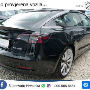 Tesla Model 3 498 KS, ACC+PANO+KAM+GR SJED+KEY+VIRT+LANE