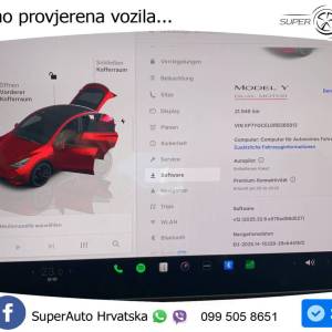 Tesla Model Y 534 KS, ACC+PANO+KAM+GR SJED+KEY+LANE