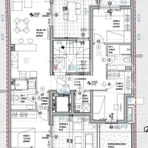 TREŠNJEVKA, PRODAJA, STAN 85M2 +  2 TERASE 32M2 + PM