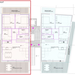 Trosobni penthouse u novogradnji s krovnom terasom - Diklovac, Zadar