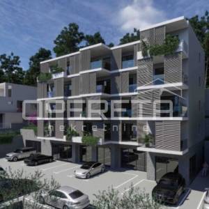 Trosobni stan, novogradnja, Omiš, pogled na more