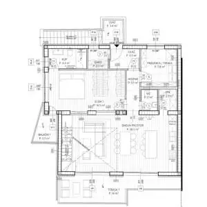 Trsat dvoetažni stan u novogradnji