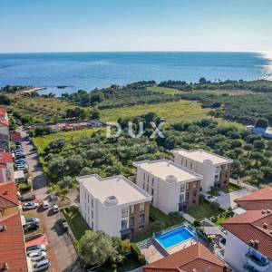 UMAG, ZAMBRATIJA - fantastična novogradnja 100 metara od mora i plaže, vrhunska POZICIJA! Stan s terasom