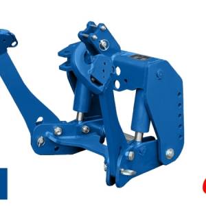 UNIVERZALNI KIT PREDNJA ČELNA HIDRAULIKA 2KAT ZA TRAKTOR 1500kg - PLAV