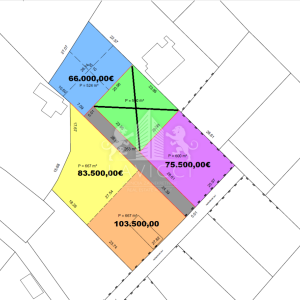 Više građevinskih zemljišta - Murvica