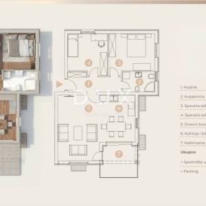 VIŠKOVO, SARŠONI - PRILIKA 2S+DB u novogradnji na idealnoj lokaciji