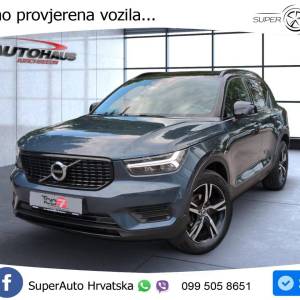 Volvo XC40 1.5 T3 R Design 163 KS, KAM+KEY+GR SJED+VIRT+LANE