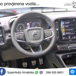 Volvo XC40 1.5 T3 R Design 163 KS, KAM+KEY+GR SJED+VIRT+LANE