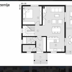 VRBNIK - Montažna kuća s pogledom na more