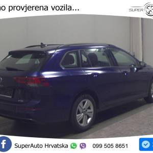 VW Golf 8 Variant 1.0 eTSI DSG Life 110 KS, ACC+KAM+LED+GR SJED+VIRT+NAVI+ASIST