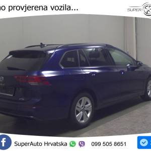 VW Golf 8 Variant 1.5 eTSI DSG Life 150 KS, ACC+LED+GR SJED+VIRT+NAVI+ASIST