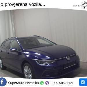 VW Golf 8 Variant 1.5 eTSI DSG Life 150 KS, ACC+LED+GR SJED+VIRT+NAVI+ASIST