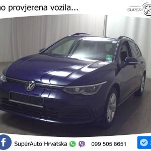 VW Golf 8 Variant 1.5 eTSI DSG Life 150 KS, ACC+LED+GR SJED+VIRT+NAVI+ASIST