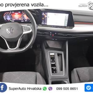 VW Golf 8 Variant 1.5 eTSI DSG Life 150 KS, ACC+LED+GR SJED+VIRT+NAVI+ASIST