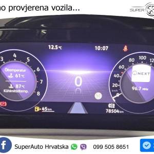 VW Golf 8 Variant 1.5 TSI Life 150 KS, LED+GR SJED+VIRT+ASIST
