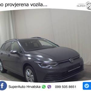 VW Golf 8 Variant 2.0 TDI Aut. Life 116 KS, ACC+LED+GR SJED+PANO+HEAD+MASAŽA