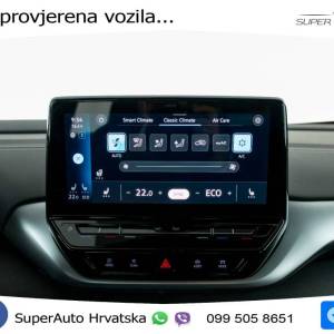 VW ID.4 55 kWh Pure Style 148 KS, LED+ACC+GR SJED+KAM+VIRT+PDC