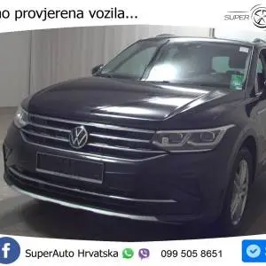 VW Tiguan 2.0 TDI 4M DSG Elegance 200 KS, ACC+LED+GR SJED+PANO+VIRT+ASIST