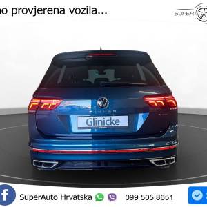VW Tiguan 2.0 TDI 4M DSG R-Line 150 KS, ACC+VIRT+GR SJED+LED+LANE