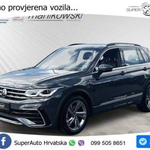 VW Tiguan 2.0 TDI R-Line 150 KS, ACC+KAM+GR SJED+VIRT+LANE