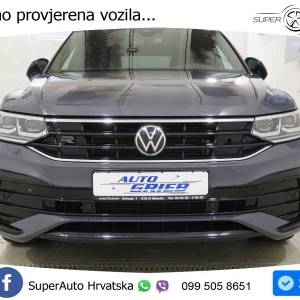 VW Tiguan 2.0 TDI R-Line 150 KS, ACC+VIRT+GR SJED+LED+LANE
