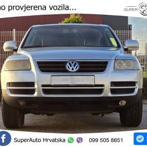 VW Touareg 2.5 TDI R5 4M 174 KS, REG 08/26 ZRAČNI+TEM+GR SJED+NAVI+PDC