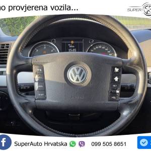 VW Touareg 2.5 TDI R5 4M 174 KS, REG 08/26 ZRAČNI+TEM+GR SJED+NAVI+PDC