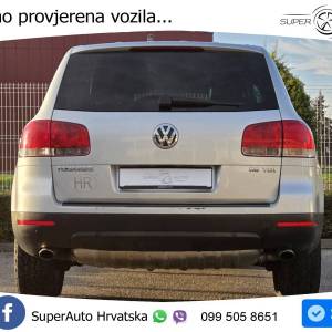VW Touareg 2.5 TDI R5 4M 174 KS, REG 08/26 ZRAČNI+TEM+GR SJED+NAVI+PDC