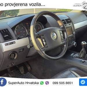 VW Touareg 2.5 TDI R5 4M 174 KS, REG 08/26 ZRAČNI+TEM+GR SJED+NAVI+PDC