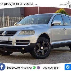 VW Touareg 2.5 TDI R5 4M 174 KS, REG 08/26 ZRAČNI+TEM+GR SJED+NAVI+PDC
