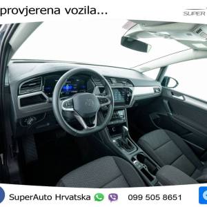 VW Touran 1.5 TSI DSG Comfortline 150 KS, 7-SJED+LED+ACC+GR SJED+KAM+PDC+VIRT
