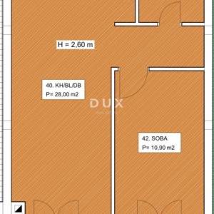 ZADAR – CRVENE KUĆE - Stan 64m², garaža + parking!
