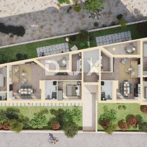 ZADAR,SUKOŠAN - penthouse 30 metara od mora