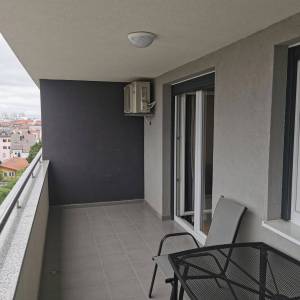 Zagreb-Trešnjevka, 2-sobni stan s loggiom 61m2, namješten i opremljen