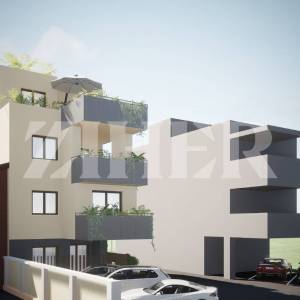 Zagreb, Trešnjevka, dvoetažni stan, 103 m2 + 45 m2 terase, novogradnja