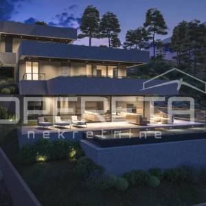 Zemljište 1.546 m² s projektom za modernu vilu, Omiš
