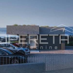 Zemljište 1.546 m² s projektom za modernu vilu, Omiš
