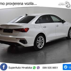 Audi A3 30 TDI Aut. 3xS line 116 KS, ACC+LED+KAM+GR SJED+VIRT