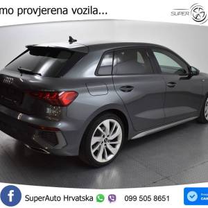 Audi A3 SB 35 TDI Aut. 2xS line 150 KS, LED+GR SJED+VIRT