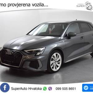 Audi A3 SB 35 TDI Aut. 2xS line 150 KS, LED+GR SJED+VIRT