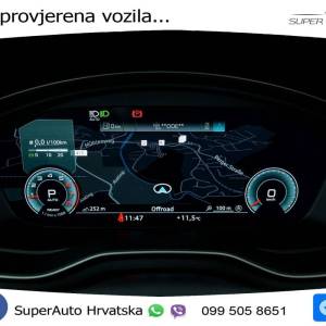 Audi A5 SB 40 TFSI S tronic 2xS line 204 KS, MATRIX+ACC+GR SJED+KAM+VIRT+PDC