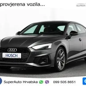 Audi A5 SB 40 TFSI S tronic 2xS line 204 KS, MATRIX+ACC+GR SJED+KAM+VIRT+PDC