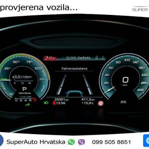 Audi A7 SB 50 TFSIe quattro S tronic 2xS line 299 KS, LED+TEM+HEAD+B&O+VIRT+PDC