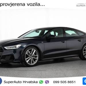Audi A7 SB 50 TFSIe quattro S tronic 2xS line 299 KS, LED+TEM+HEAD+B&O+VIRT+PDC