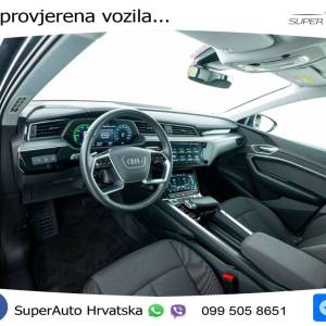 Audi e-tron 50 71 kWh quattro 313 KS, ZRAČNI+MATRIX+TEM+GR SJED+KAM+VIRT+PDC