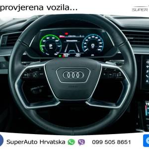 Audi e-tron 50 71 kWh quattro 313 KS, ZRAČNI+MATRIX+TEM+GR SJED+KAM+VIRT+PDC